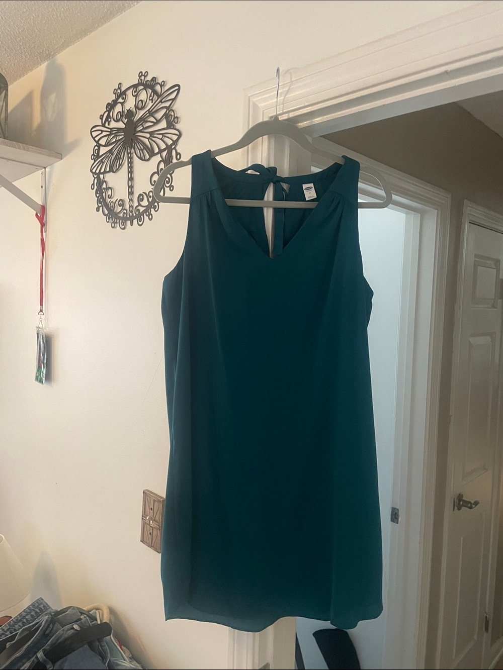 Old Navy Teal Sleeveless Shift Dress